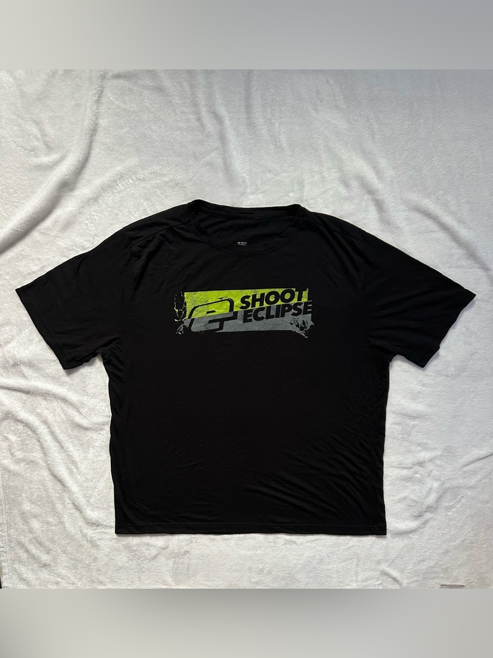 Planet Eclipse Shoot Eclipse Paintball T-Shirt in Black Size 2XL Short Sleeve